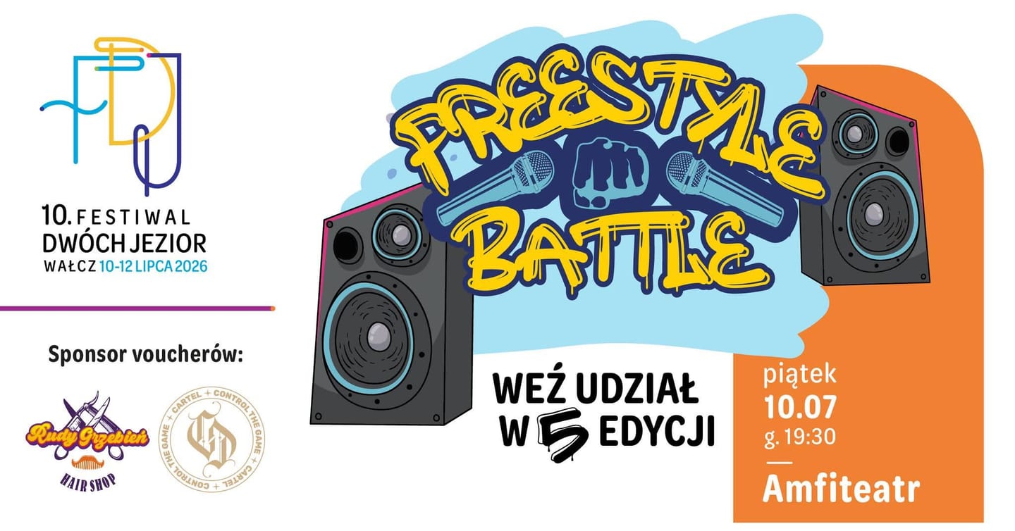5. edycja! Pierwszy jubileusz!  FREESTYLE BATTLE