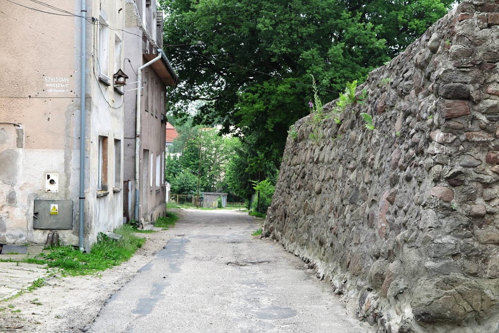 Pozostałości murów miejskich