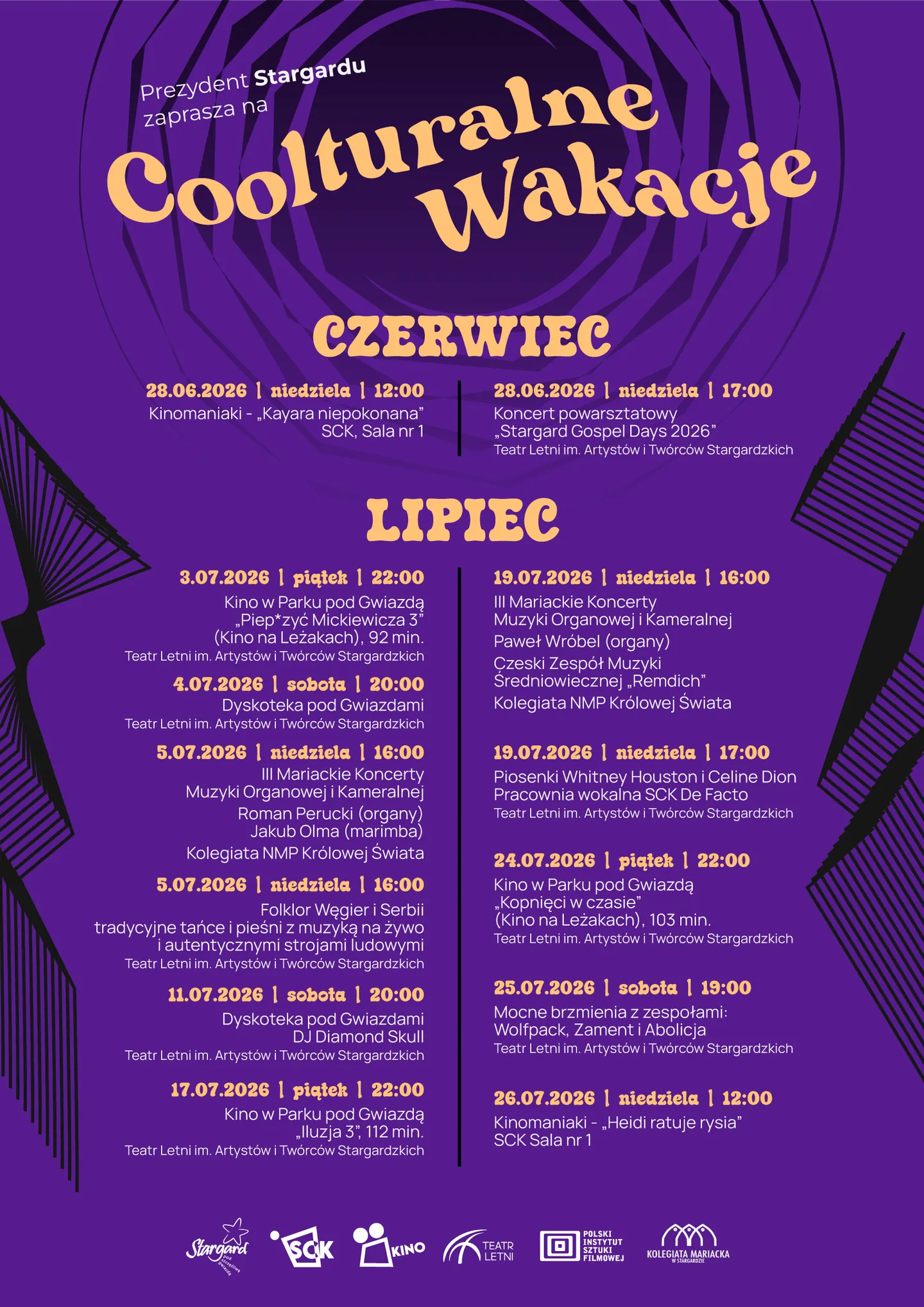 Coolturalne Wakacje | lipiec 2026
