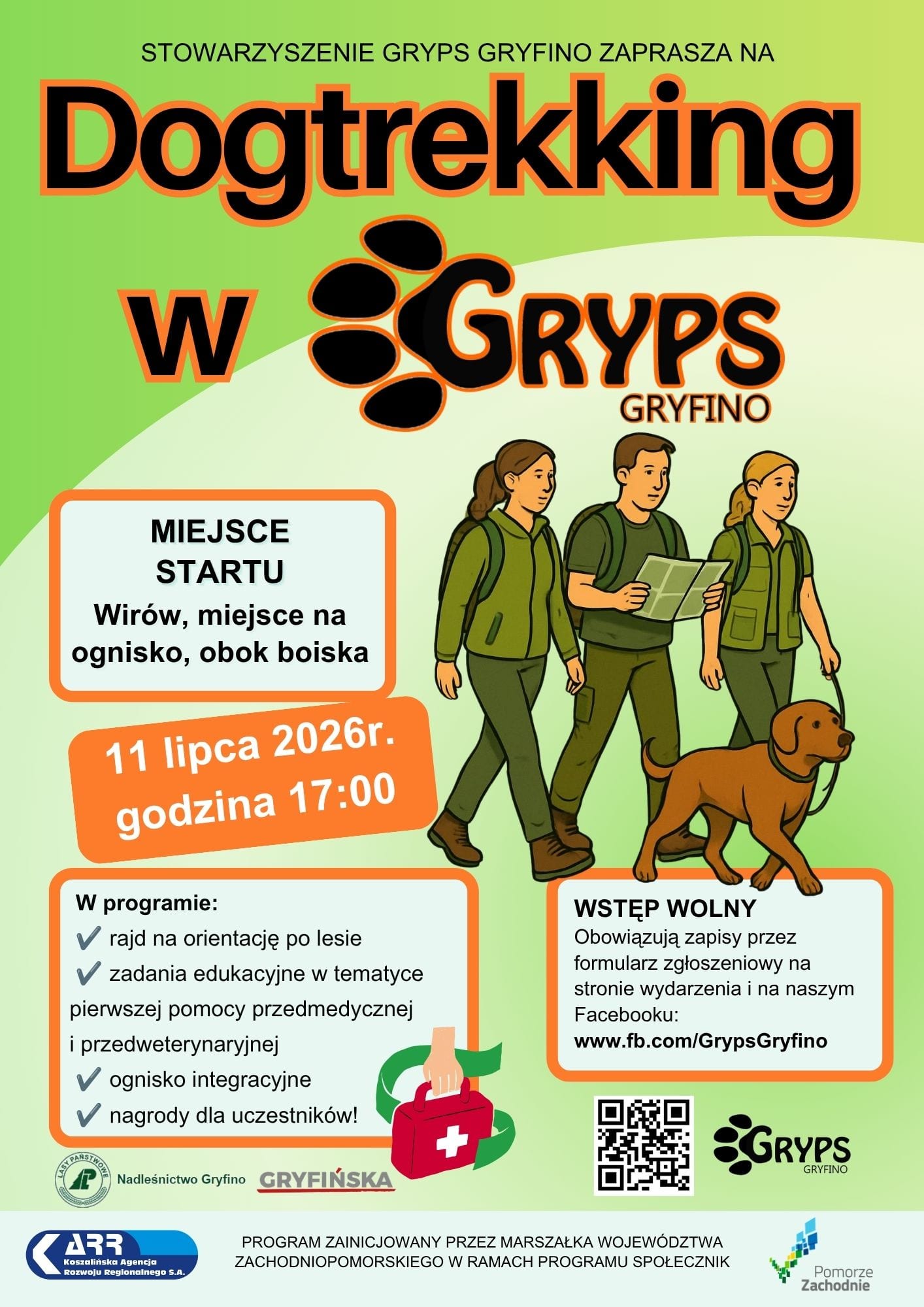 Dogtrekking w Gryps Gryfino 2026