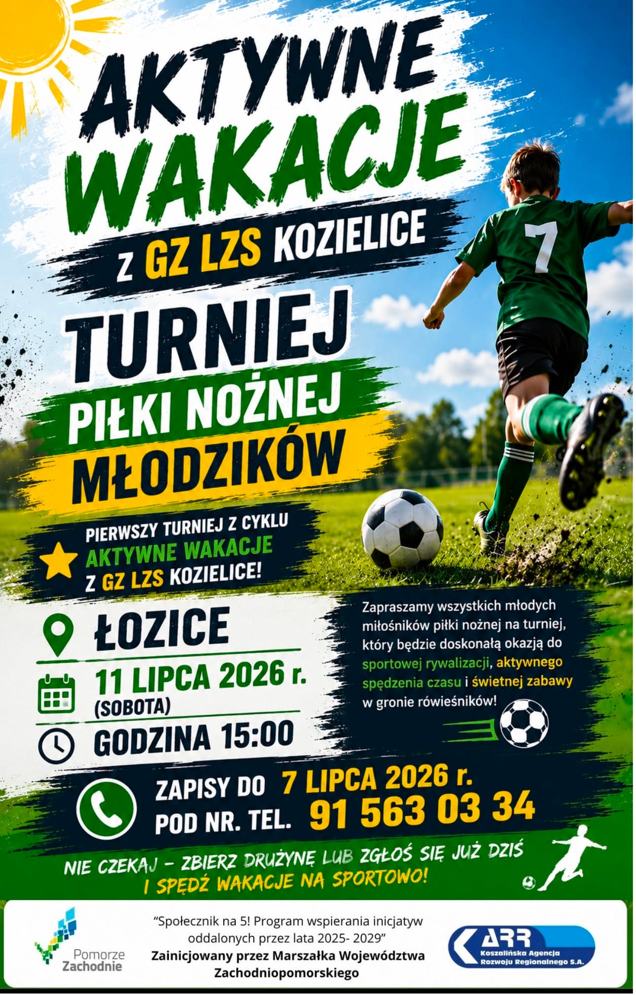 AKTYWNE WAKACJE Z GZ LZS KOZIELICE