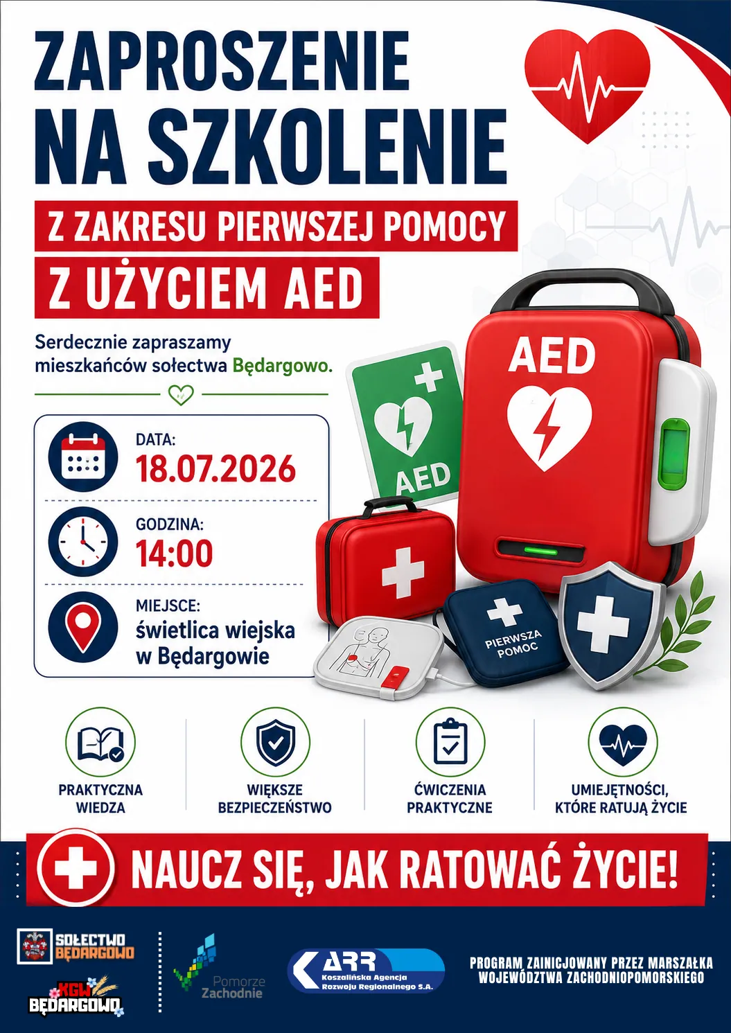 Szkolenie z zakresu pierwszej pomocy - Sekundy dla życia
