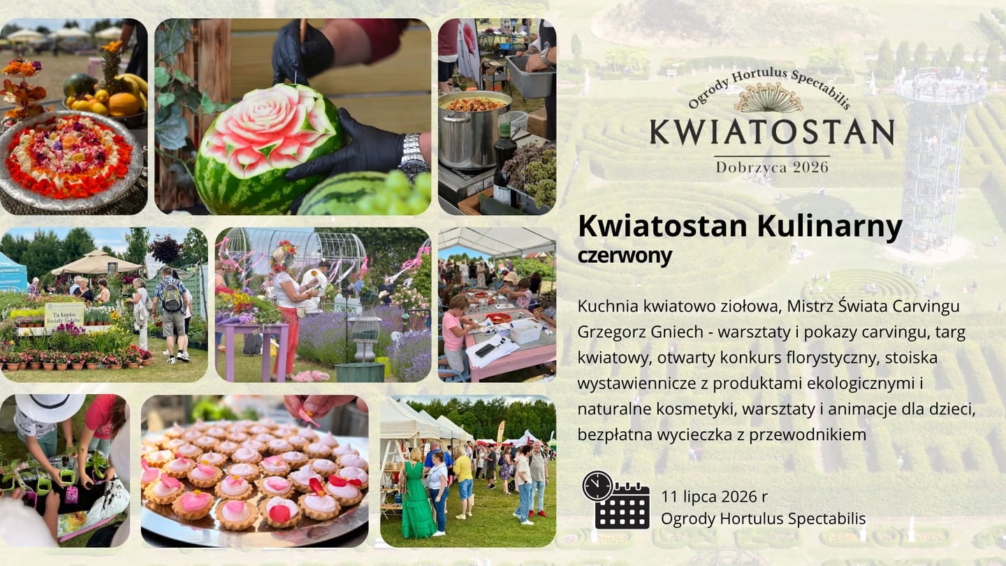 Kwiatostan czerwony - kulinarny