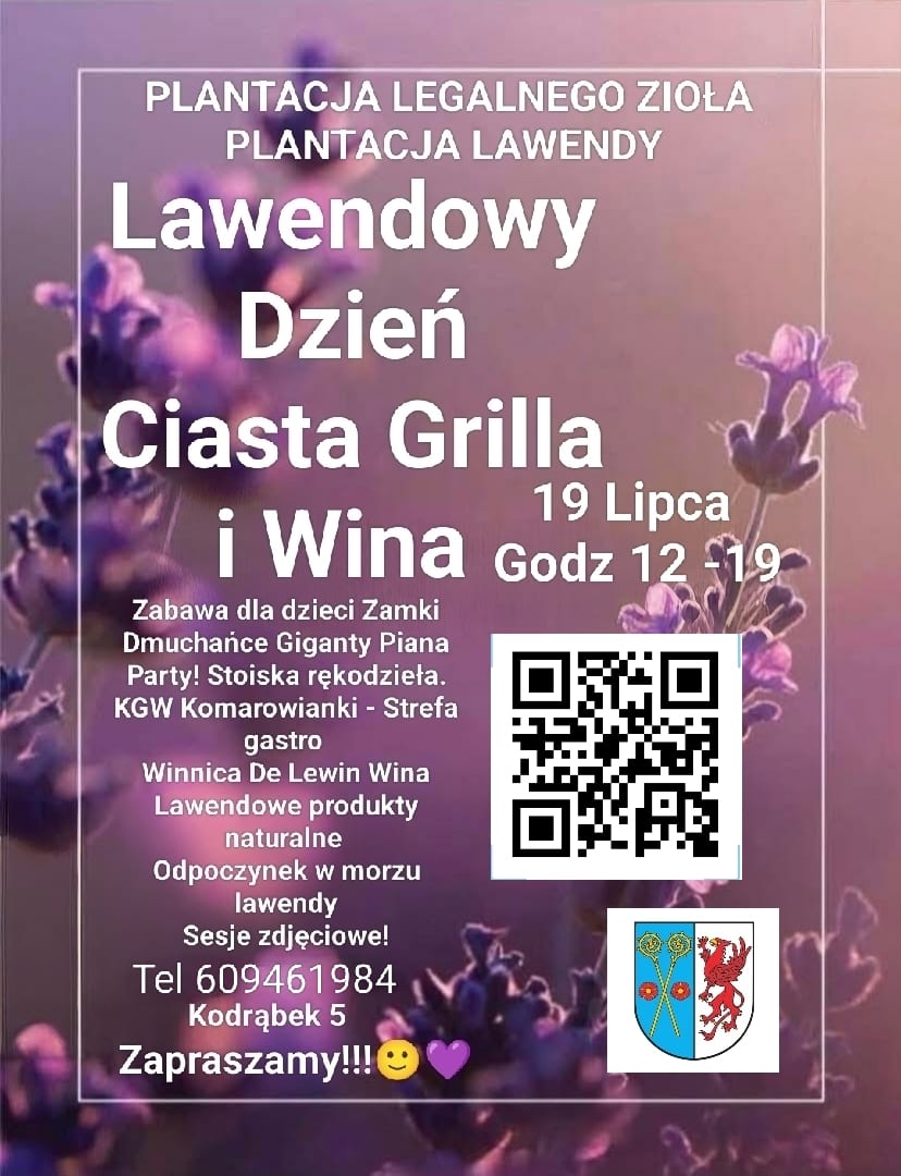 Lawendowy Dzień Wina Ciasta i Grila