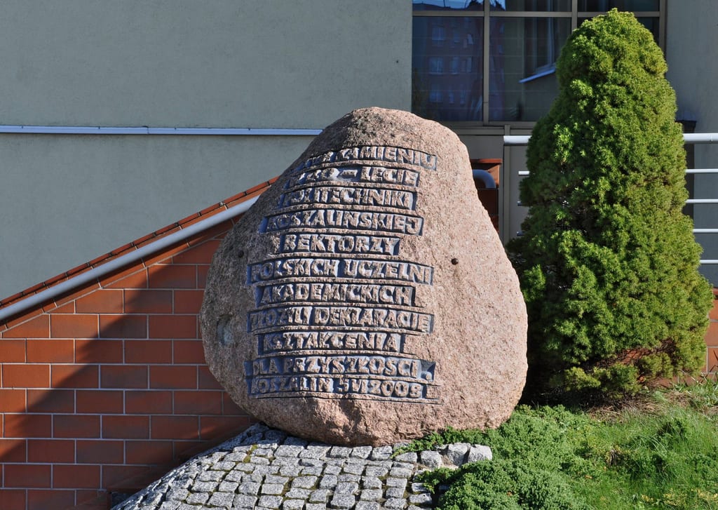 Głaz Politechniki Koszalińskiej