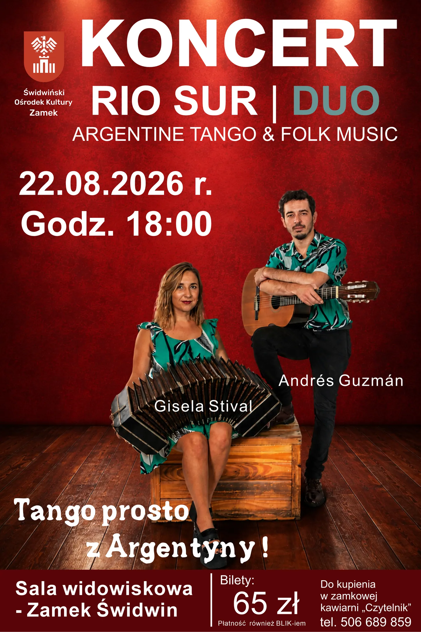 Koncert  Gisela Stival & Andrés Guzmán