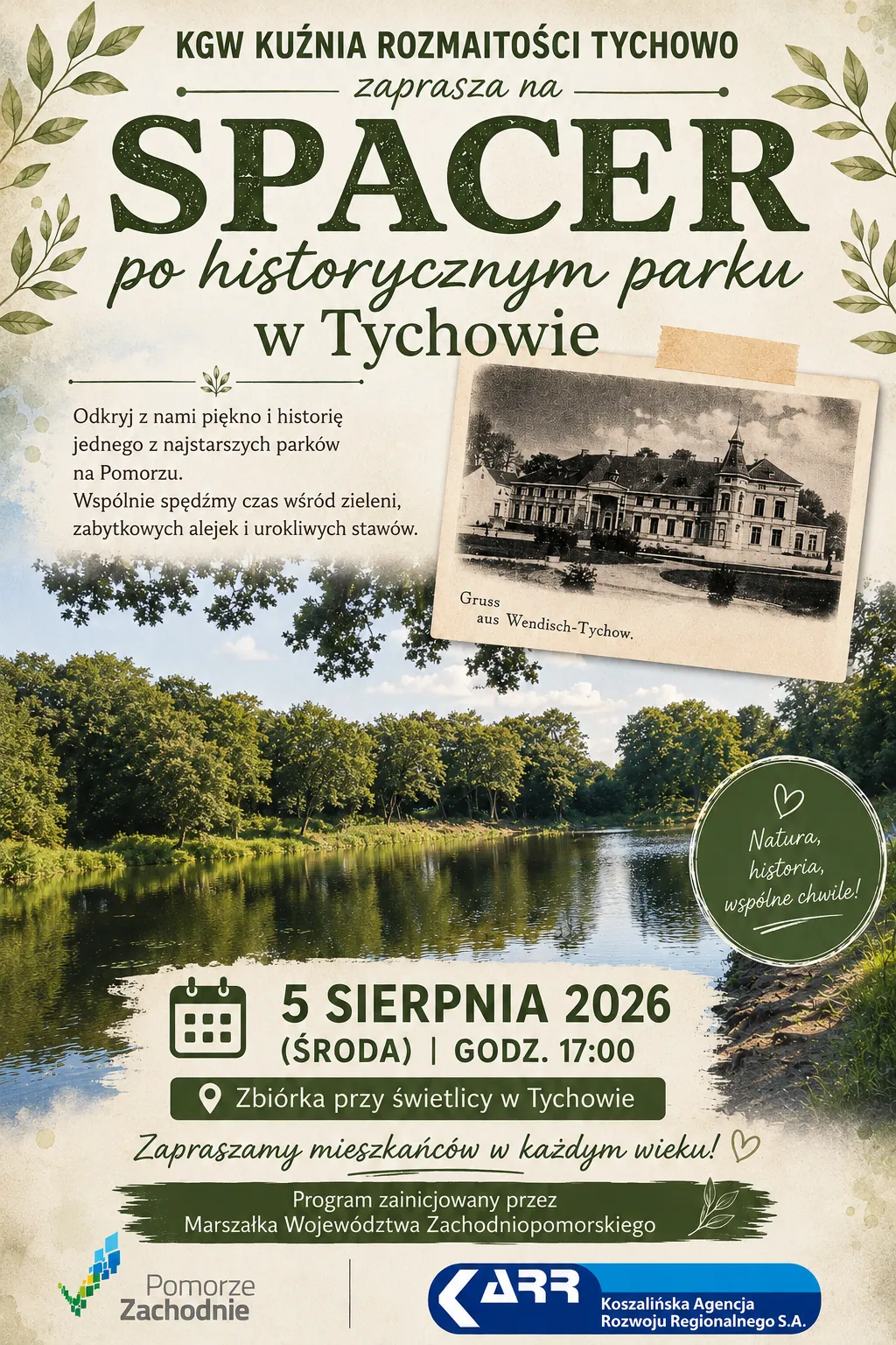 Spacer po historycznym parku