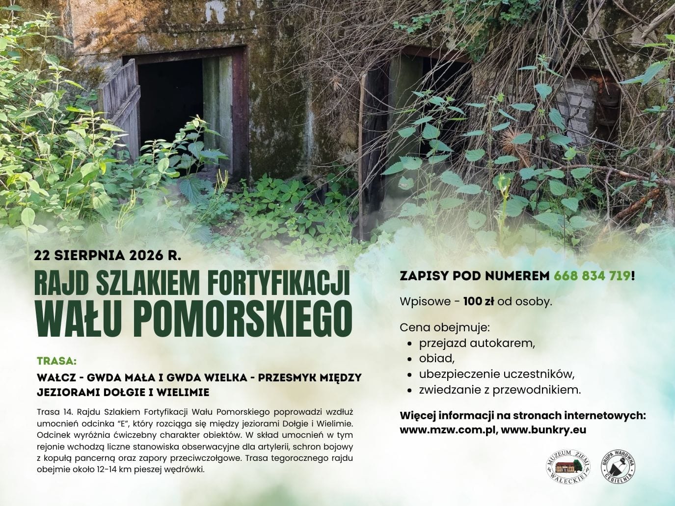 14. Rajd Szlakiem Fortyfikacji Wału Pomorskiego
