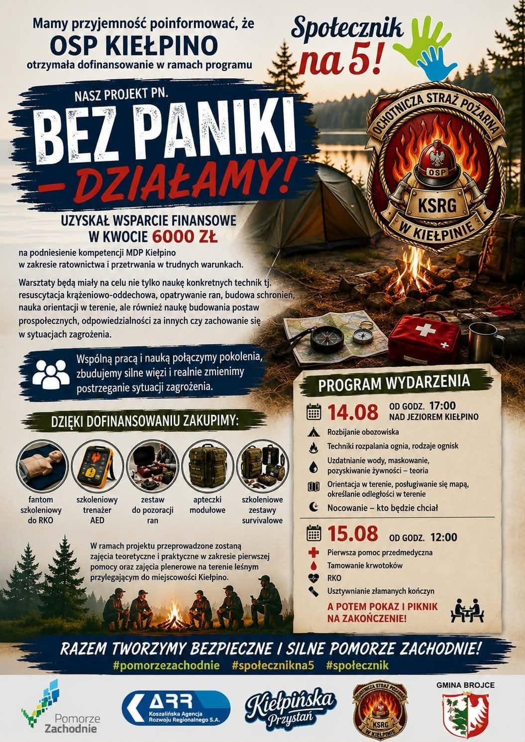"Bez paniki - działamy!"