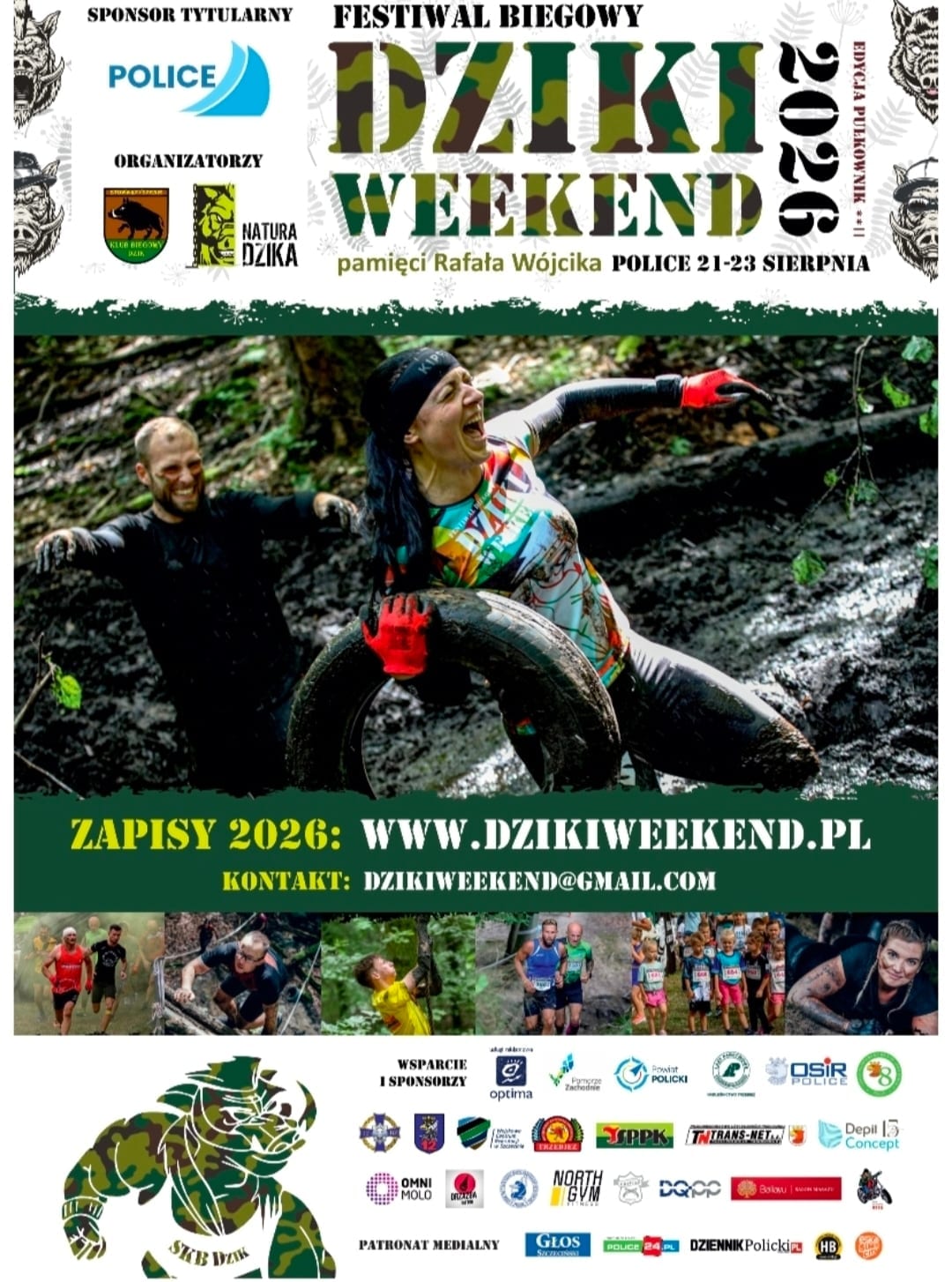 XVI Festiwal Biegowy DZIKI WEEKEND - POLICE