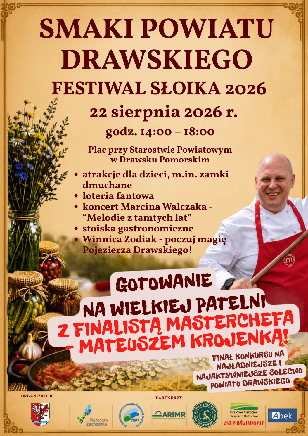 Smaki Powiatu Drawskiego - Festiwal Słoika 2026