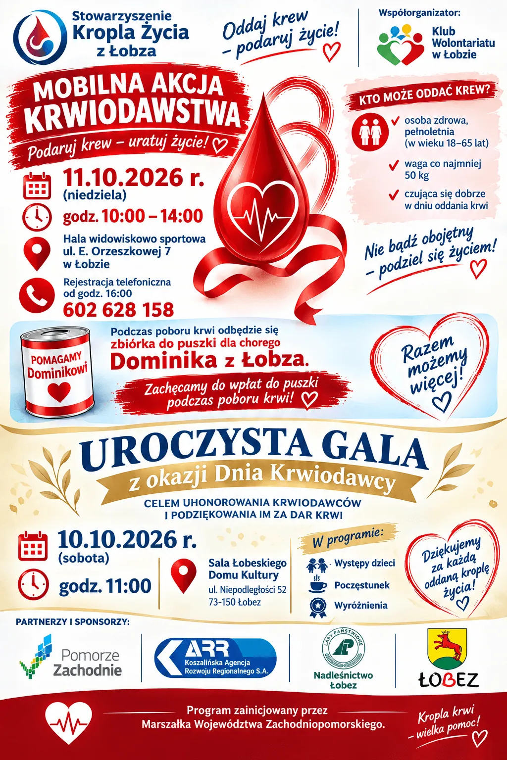 Gala z okazji Dnia Krwiodawcy