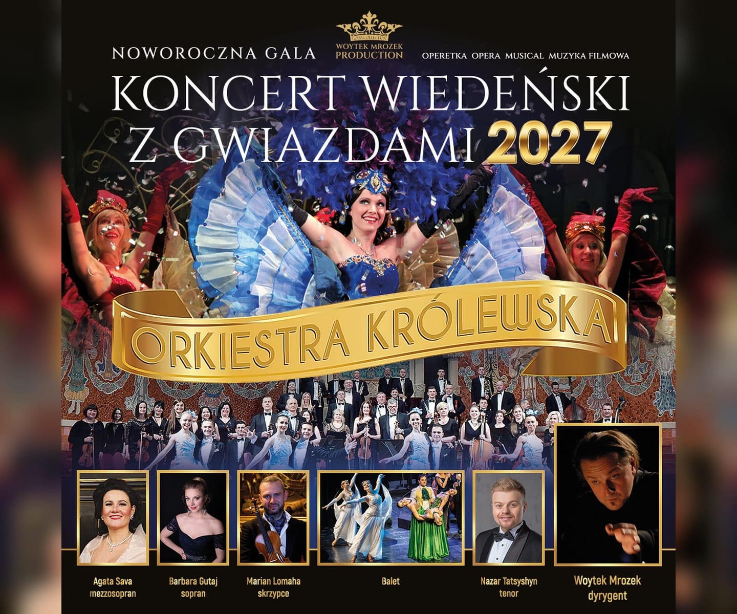 Noworoczny Koncert Wiedeński z Gwiazdami 2027 (godz. 19:00)