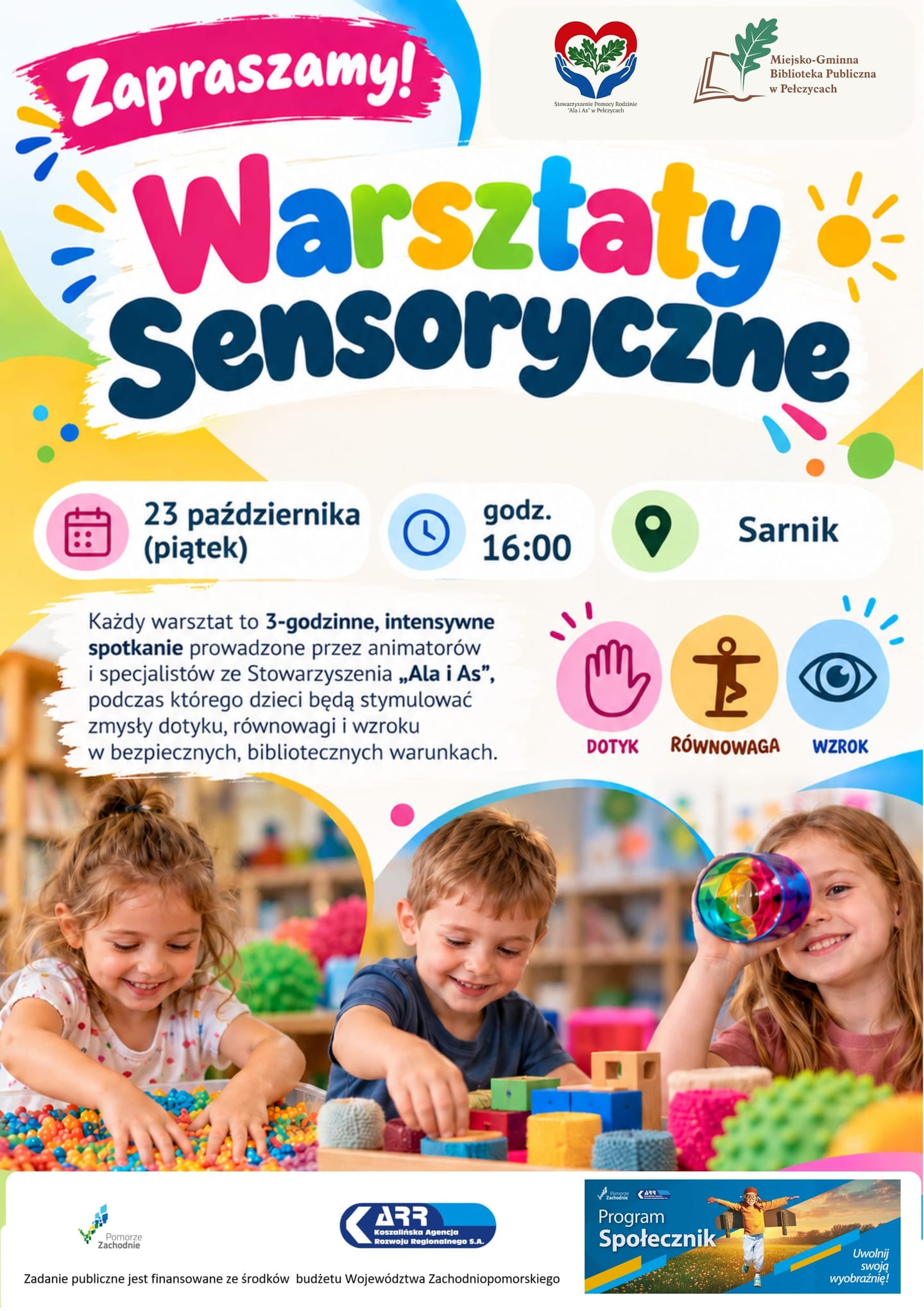 Sensoryczna Przygoda. Mobilna Akademia dla małych odkrywców.