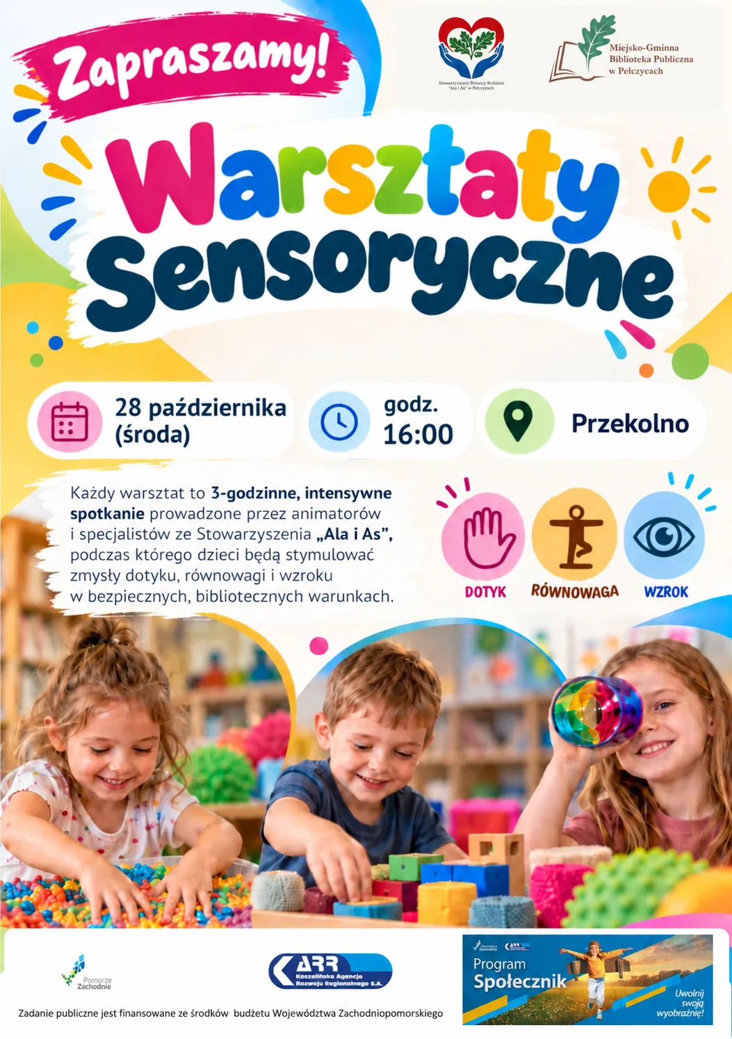 Sensoryczna Przygoda. Mobilna Akademia dla małych odkrywców.