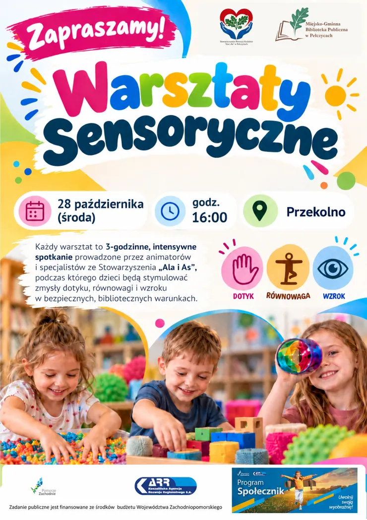 Sensoryczna Przygoda. Mobilna Akademia dla małych odkrywców.