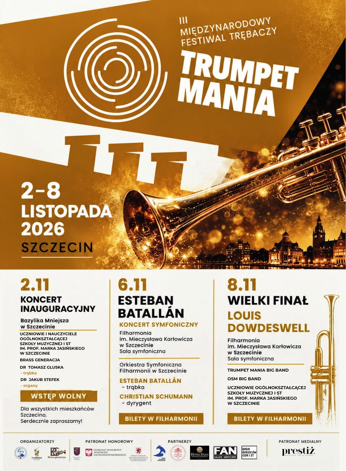 III MIĘDZYNARODOWY FESTIWAL TRĘBACZY TRUMPET MANIA 2026