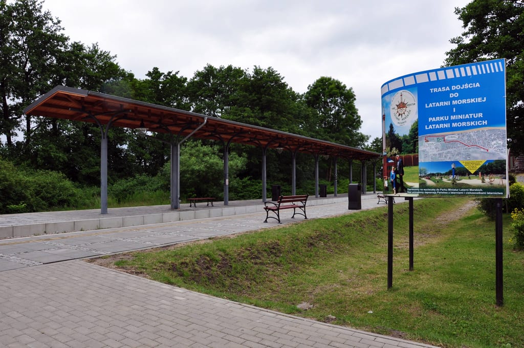 Dworzec kolei wąskotorowej w Niechorzu