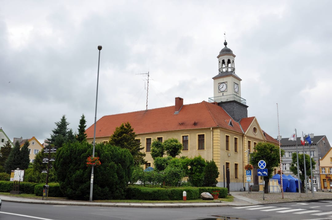 Plac Ratuszowy w Trzebiatowie