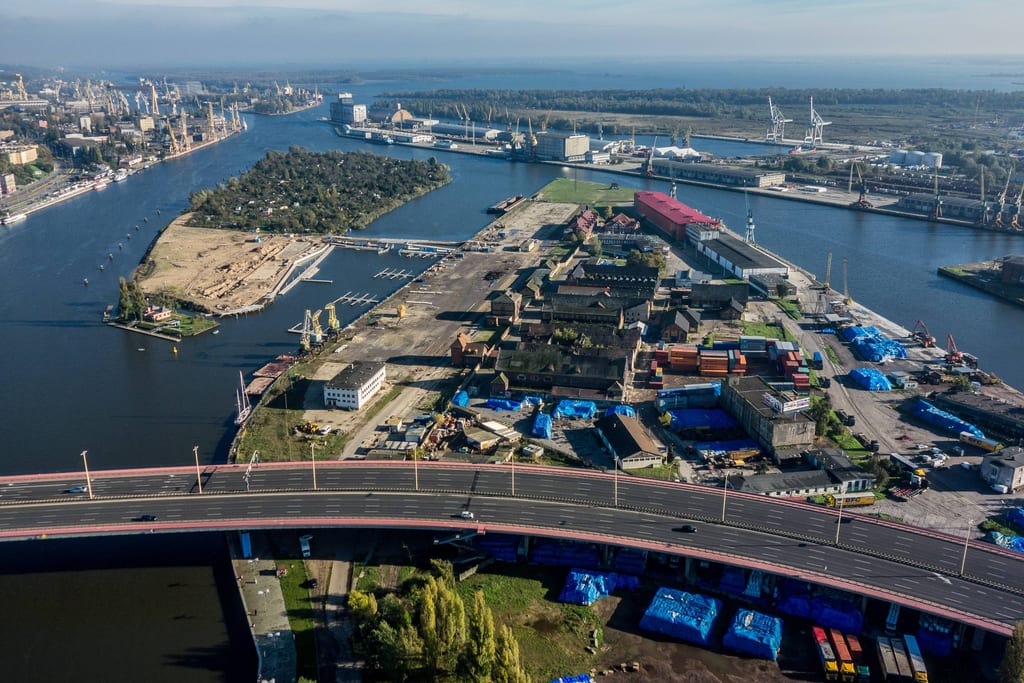 Wyspa Łasztownia w Szczecinie