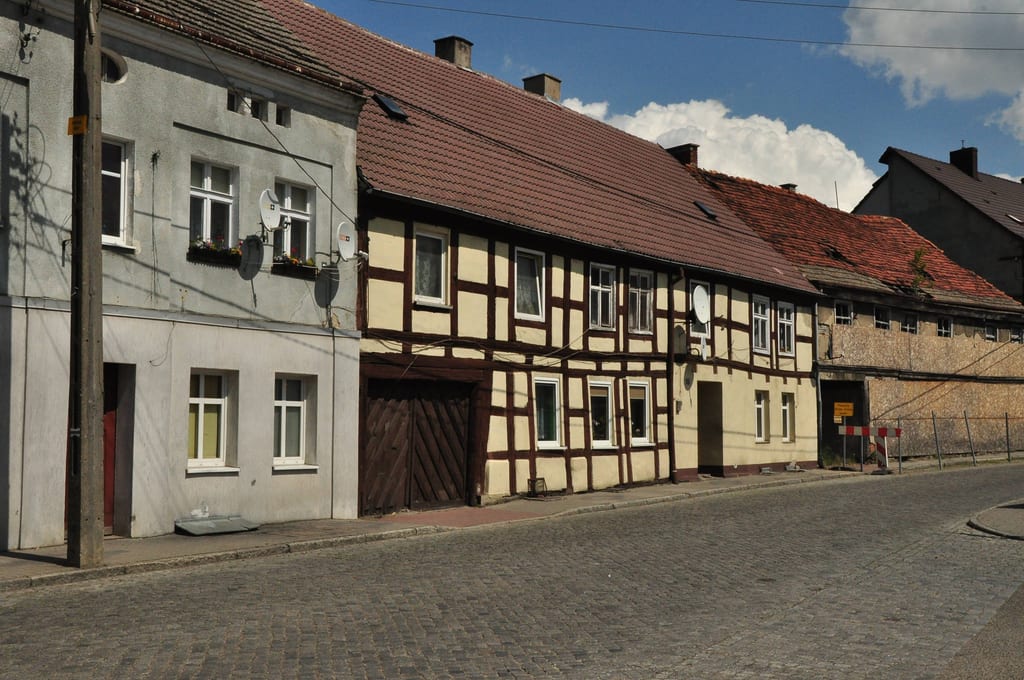 Dom ryglowy przy ul. Jedności Narodowej 63