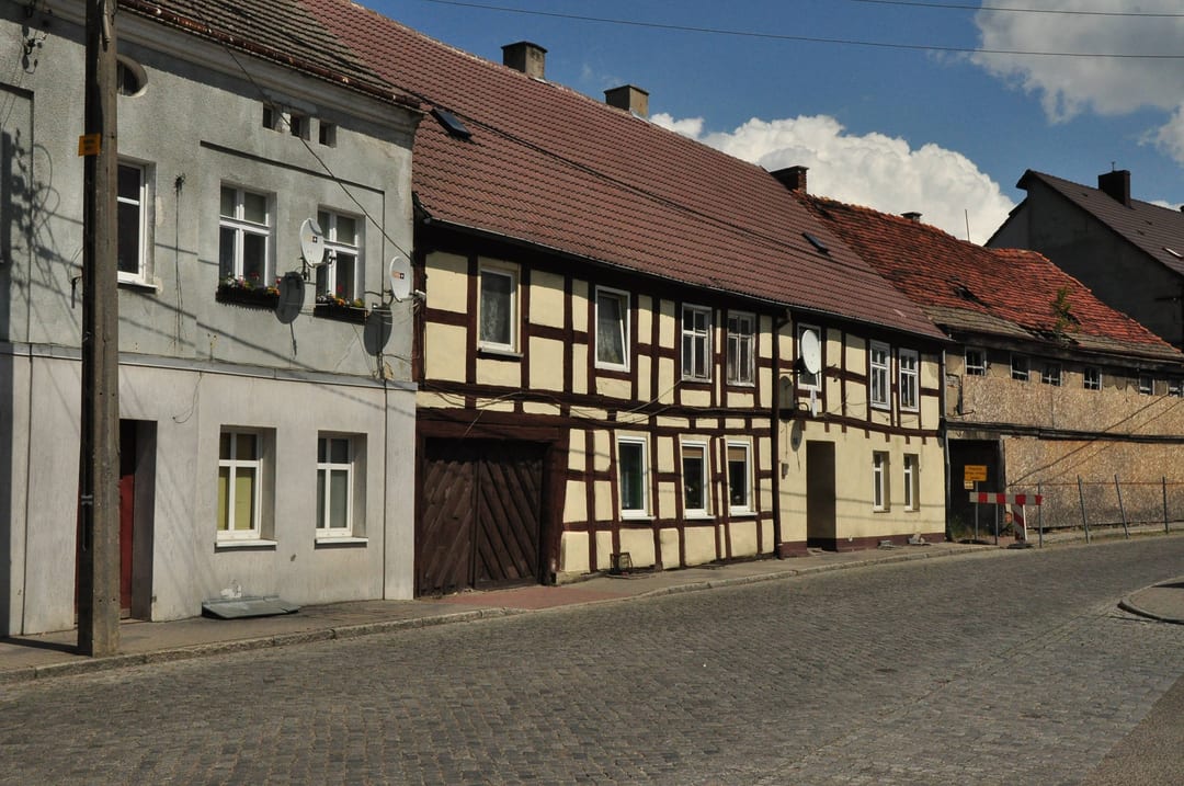 Dom ryglowy przy ul. Jedności Narodowej 63