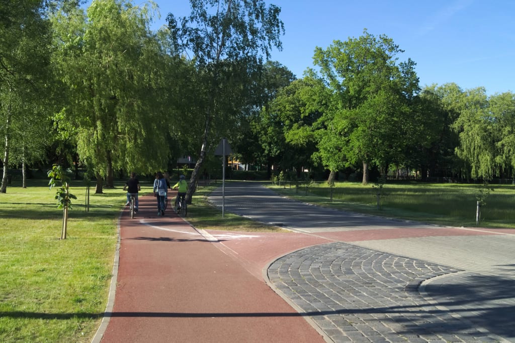 Park przy Gimnazjum Miejskim