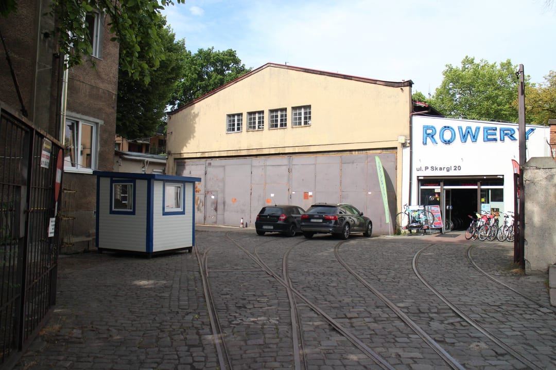 Dawna zajezdnia tramwajów konnych przy ul. Piotra Skargi